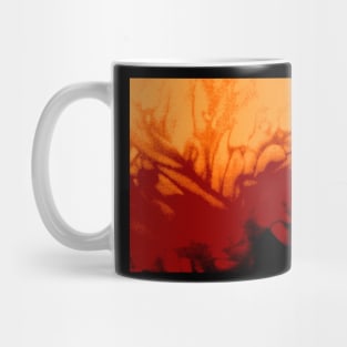 FIRE ORANGE FROST Mug